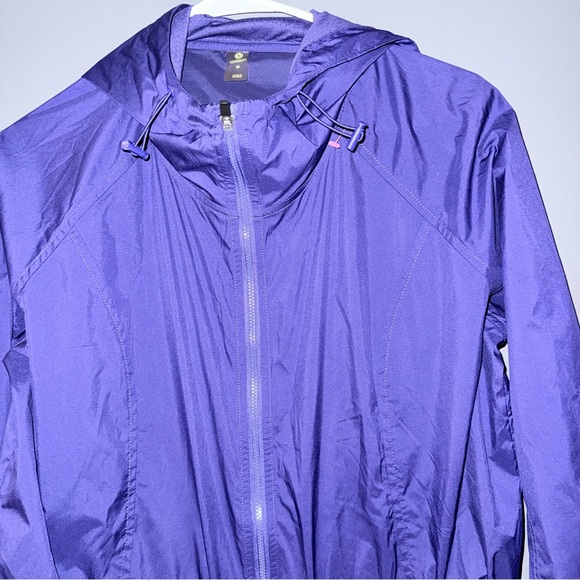XERSION Women Loose Fit HOODIE JACKET Size Medium Purple Activewear Top - Picture 3 of 11